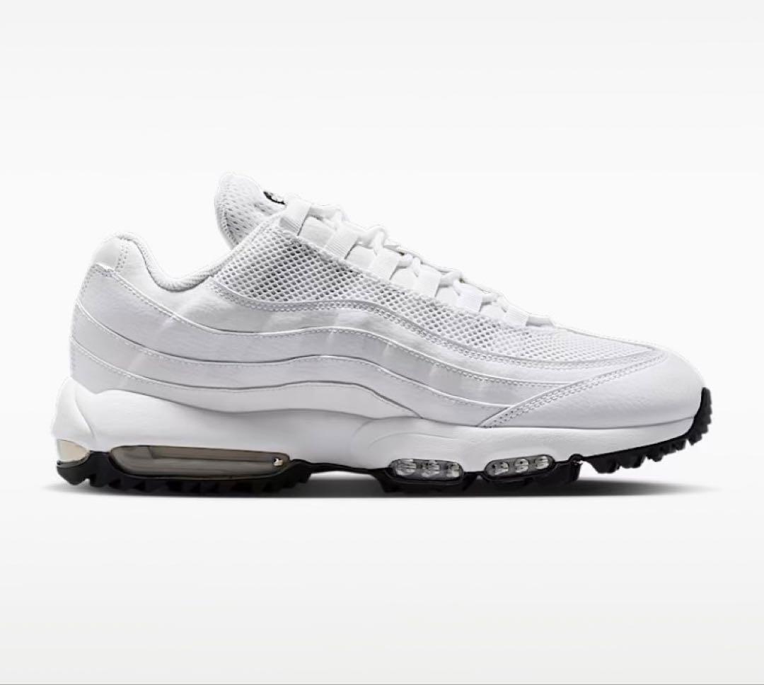 Nike Air Max 95 ホワイトゴルフシューズ