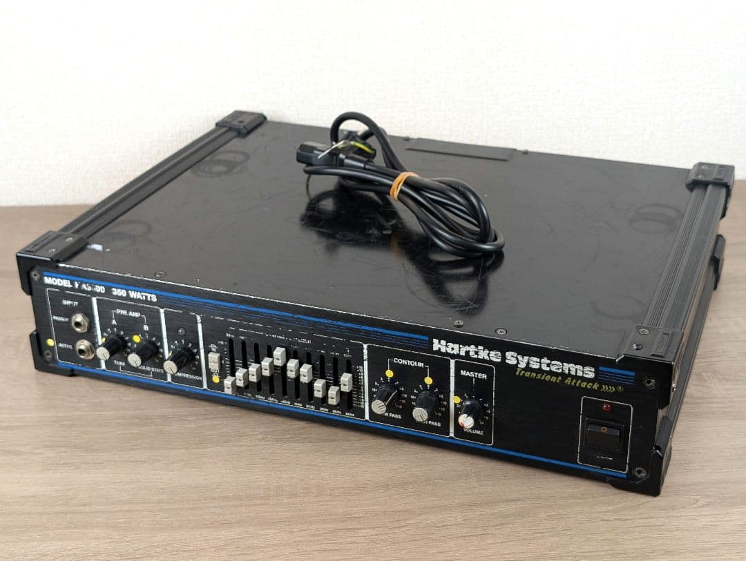 【名機】HARTKE HA3500 ベースアンプヘッド 350W 動作確認済み
