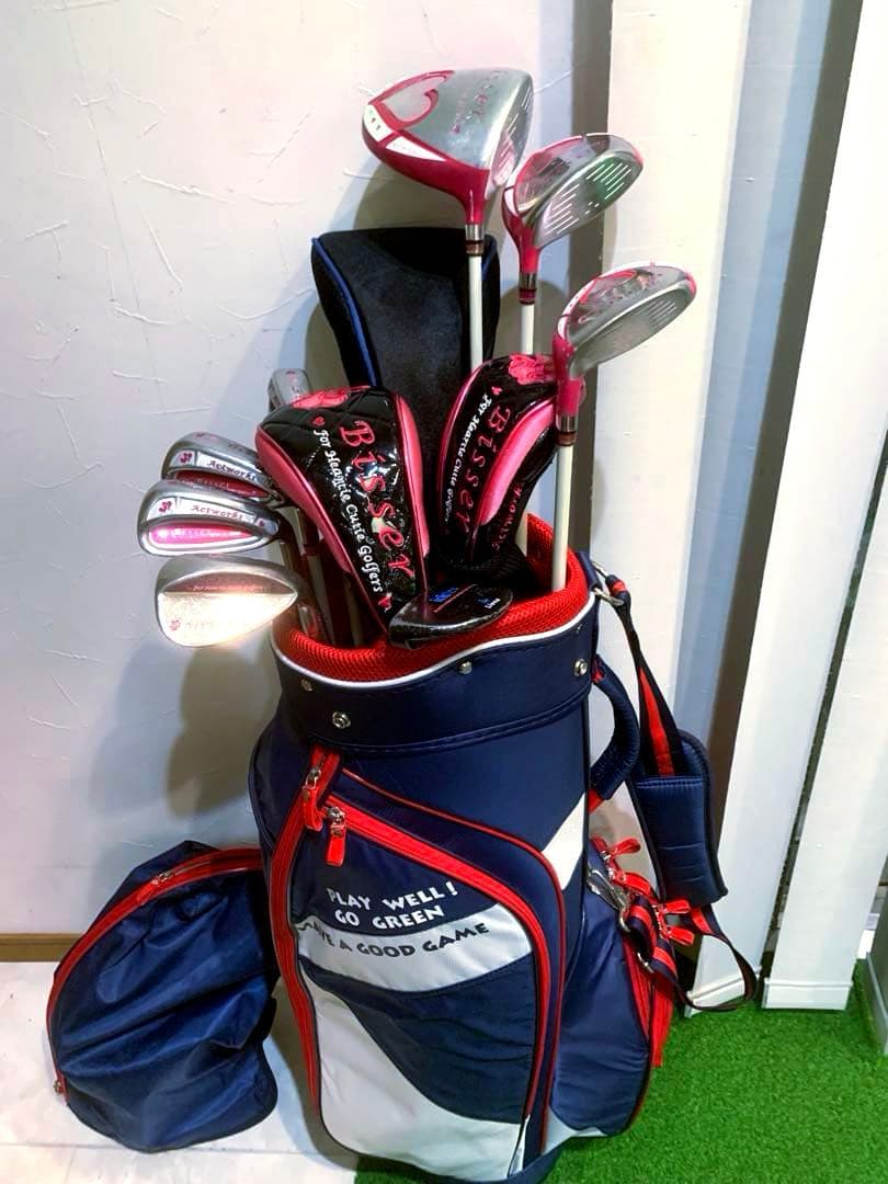 レディースゴルフクラブ セット　ワークスゴルフ　Bisser 可愛く優しい