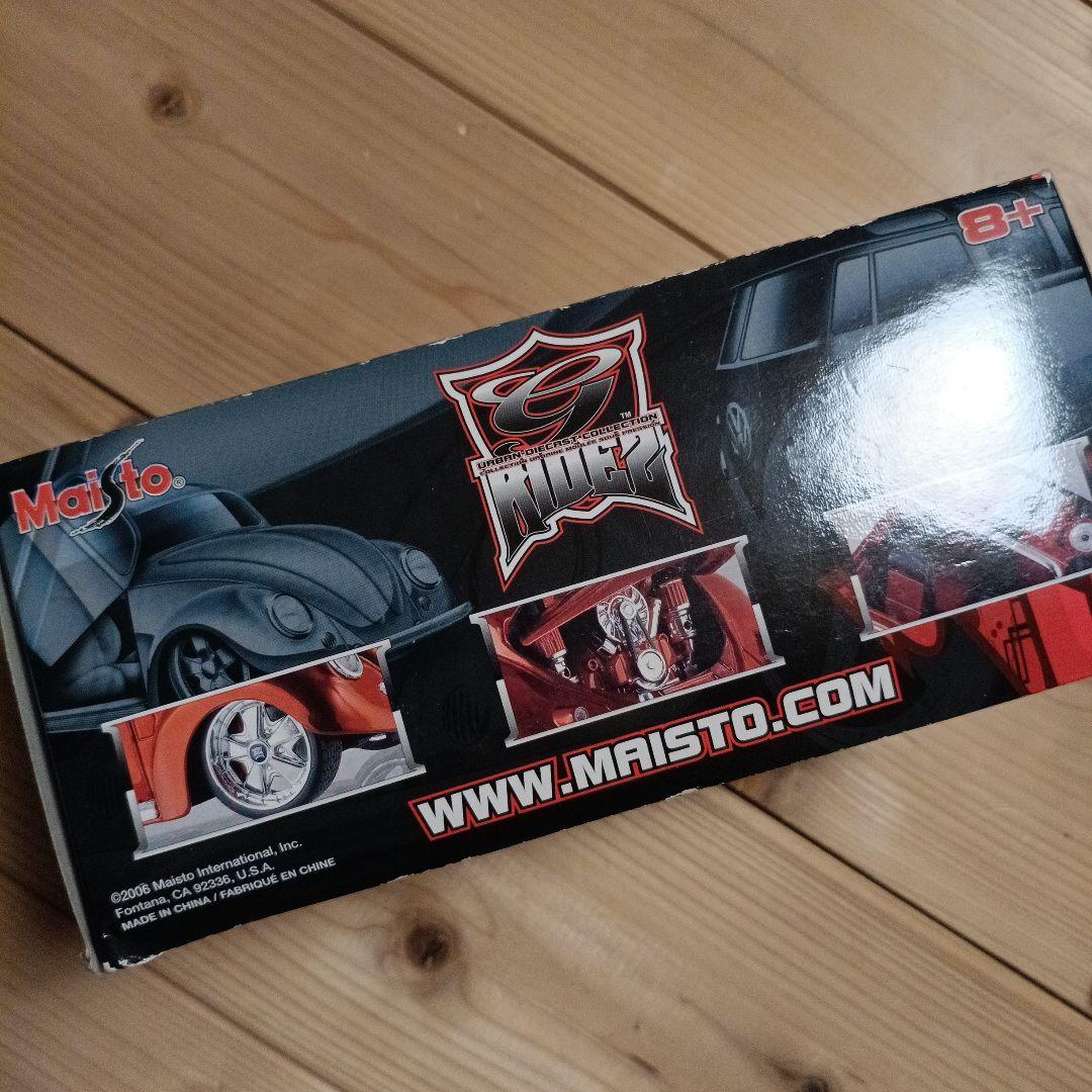 Maisto Volkswagen Van SAMBA1:25 BUGZ黄色