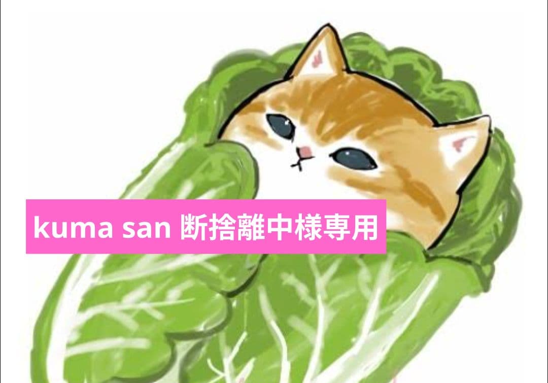 kuma san 断捨離中