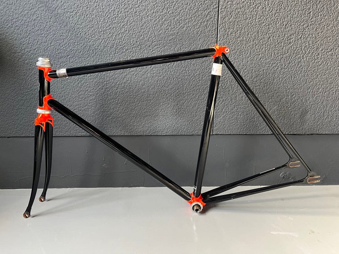 BRIDGESTONE ブリヂストン ピスト フレーム 競輪 njsブラック