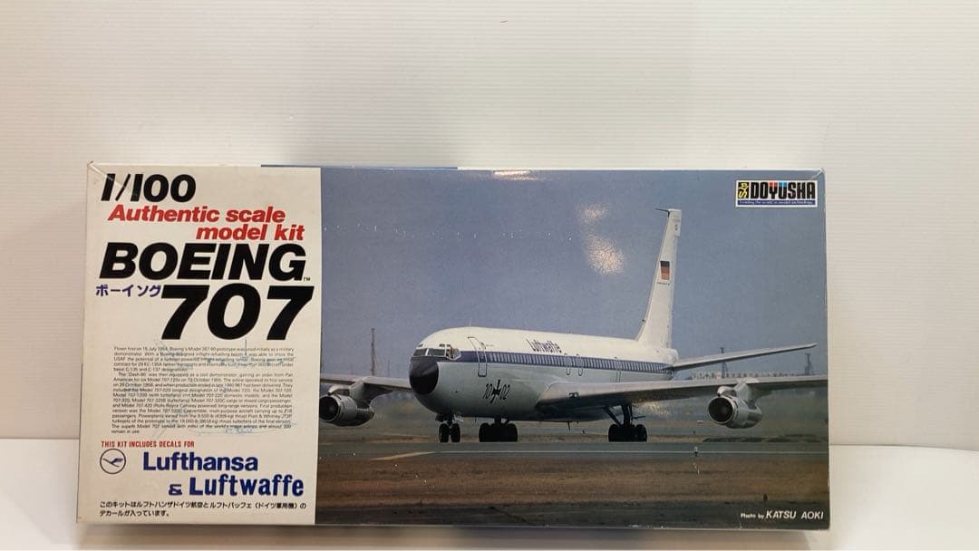 BOEING707 ボーイング　Lufthansa&Luftwaffe ドイツ