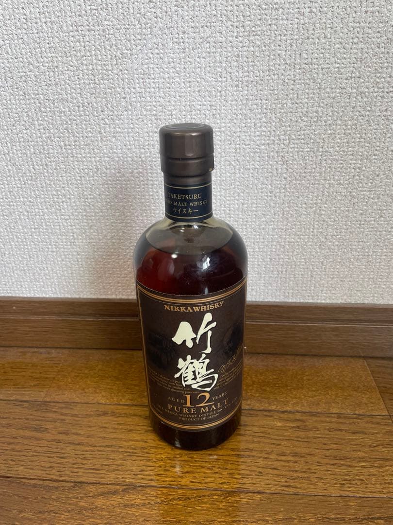 【値下げ】シングルモルト　竹鶴12年　古酒　旧ラベル終売品　660ml