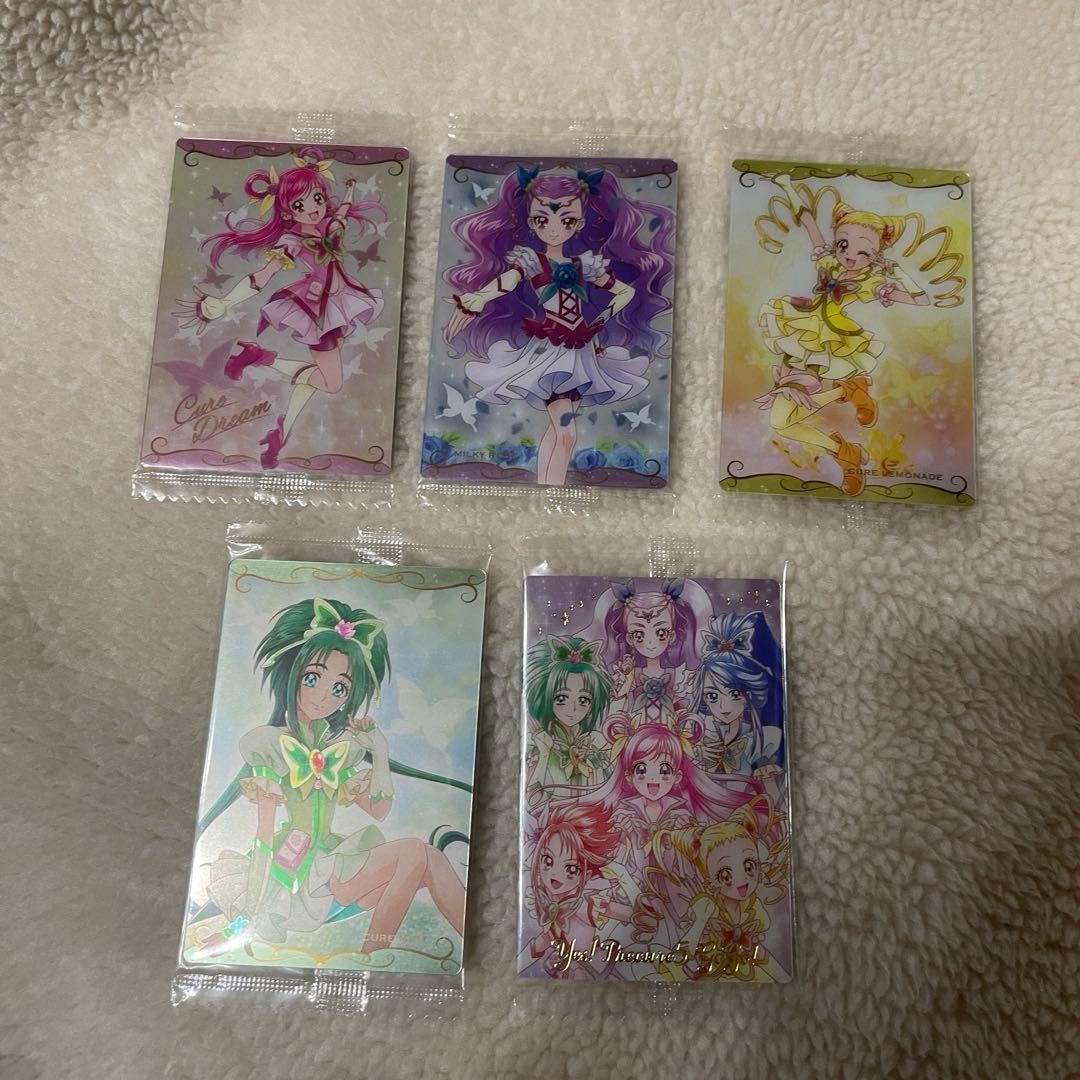 プリキュア5GoGo! ウエハース カード 5枚セット