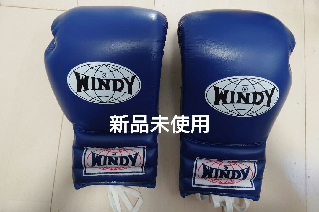 ＷＩＮＤＹ 16オンス　グローブ　紐式　青