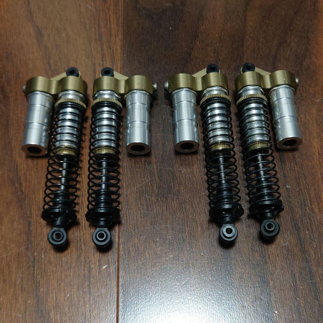 タミヤ OP.1472 TXT-2 リザーブタンク付アルミオイルダンパー 4本