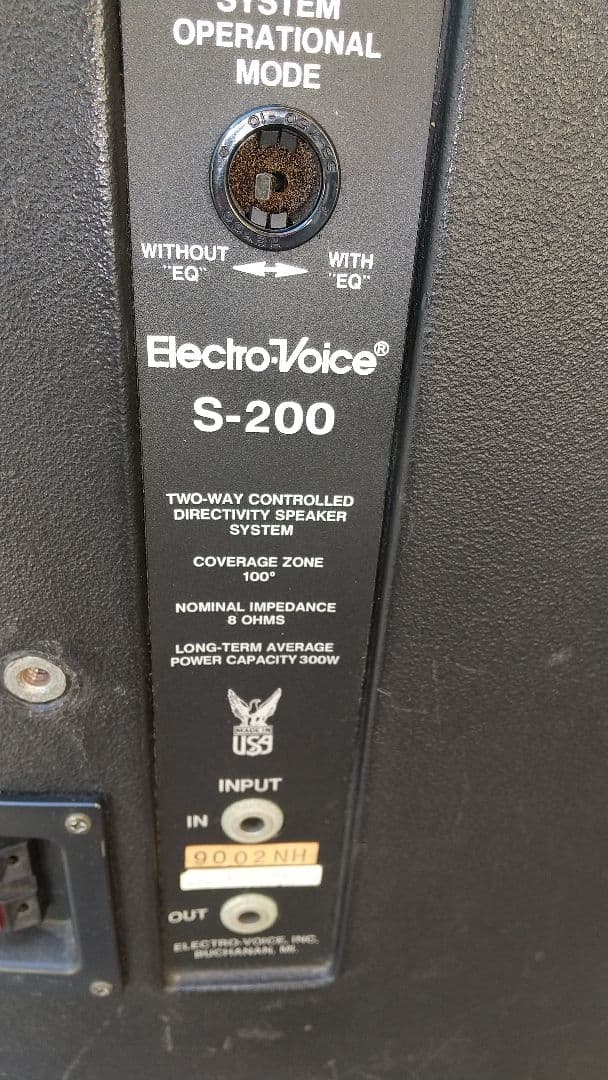 ttt.sax Electro-Voice S-200 その１(左側)