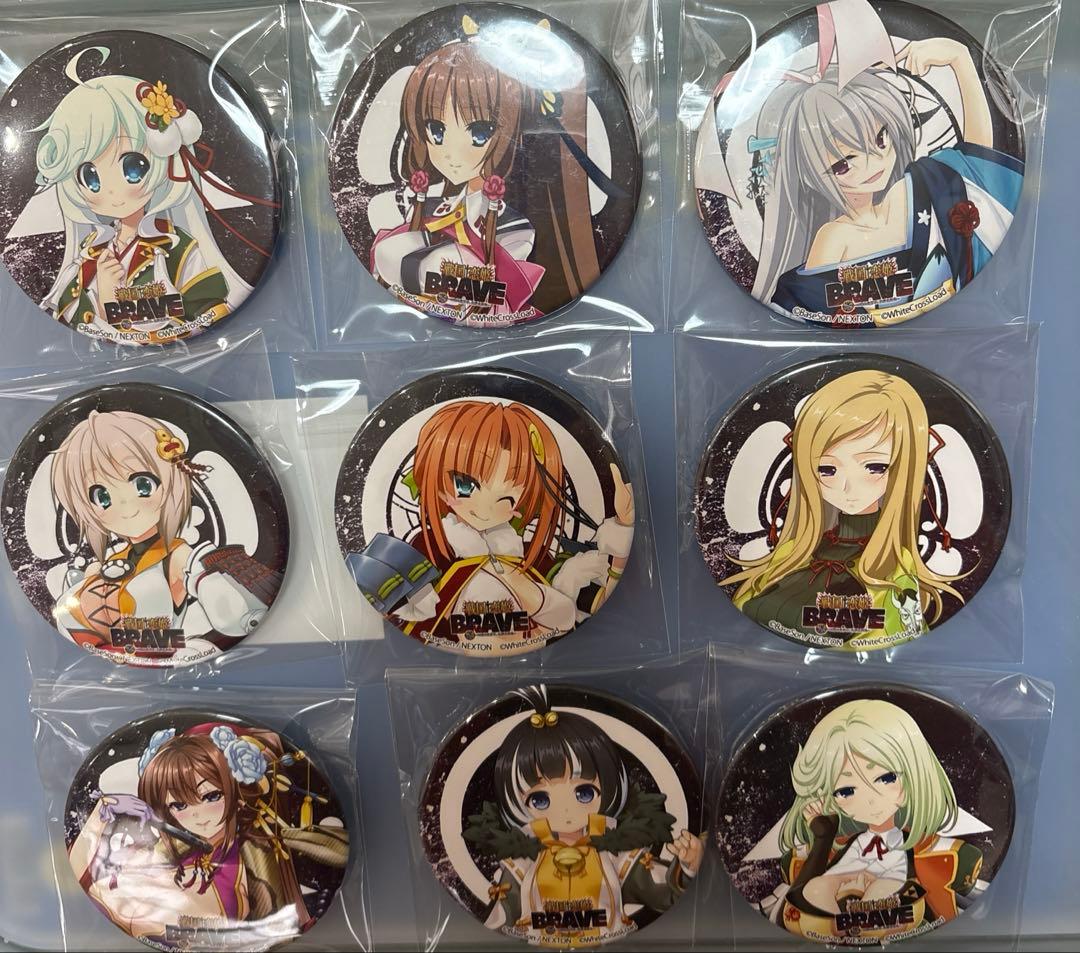 戦国恋姫　BRAVE 缶バッジ