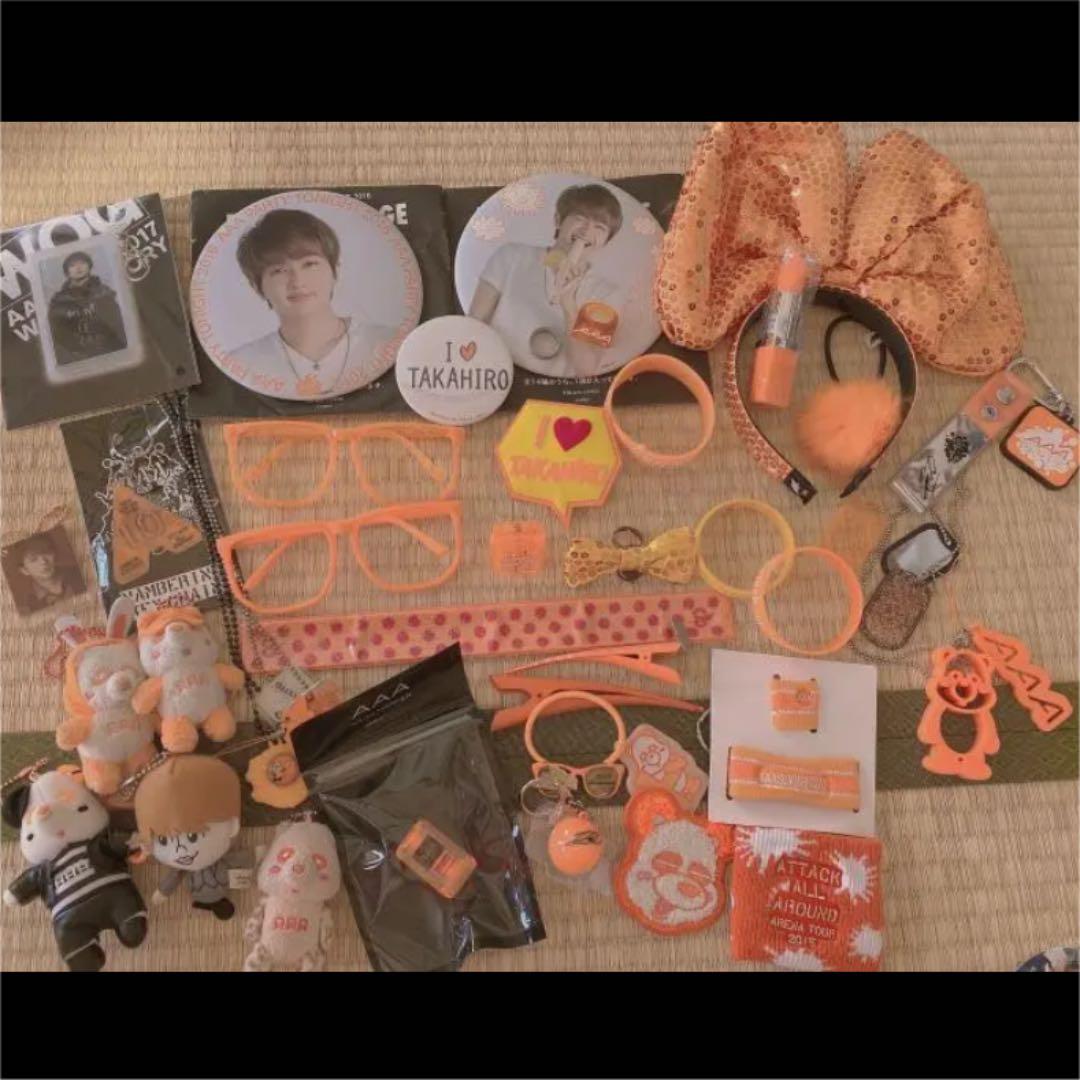 AAA 橙 西島 グッズ 初期