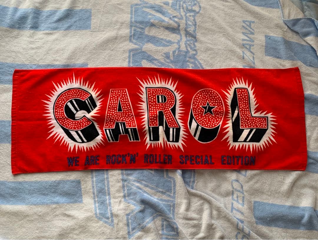 CAROL キャロル タオル 矢沢永吉