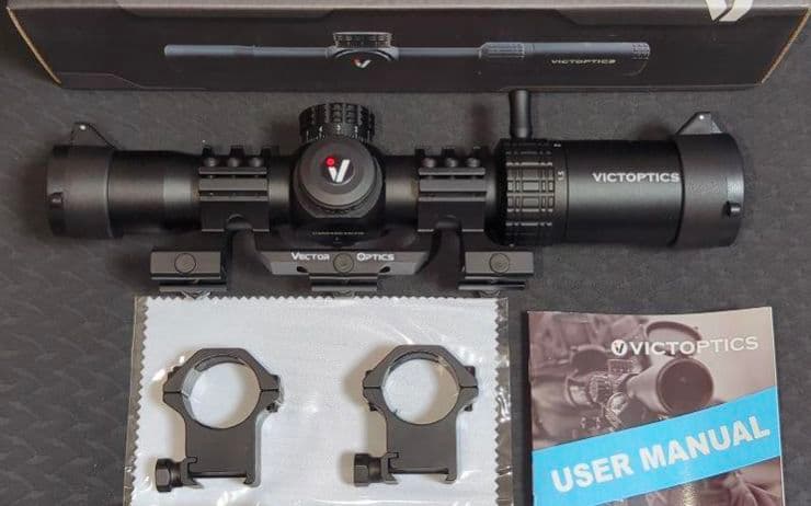 VectorOpticsS4　1.5−6☓28 Vectorマウントセット。