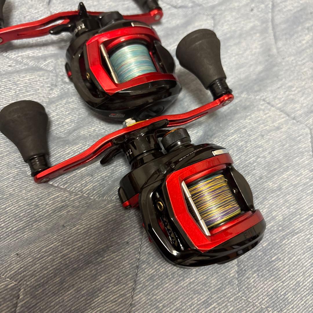 【2台セット】アブガルシア◆RED MAX船 船両軸リール
