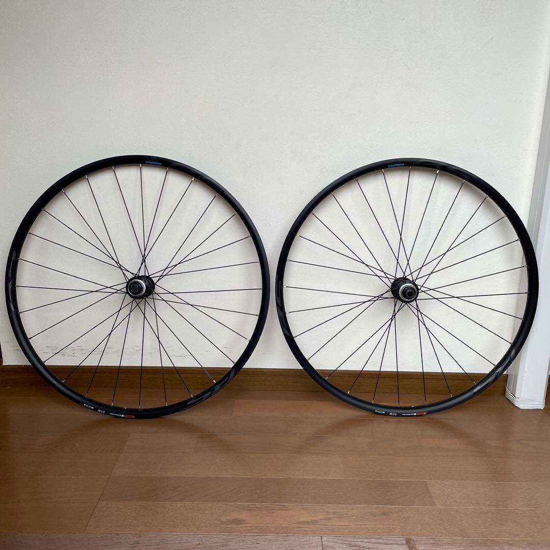 シマノ WH-RS171 完組ホイール 黒　前後2本セット ディスクブレーキ用