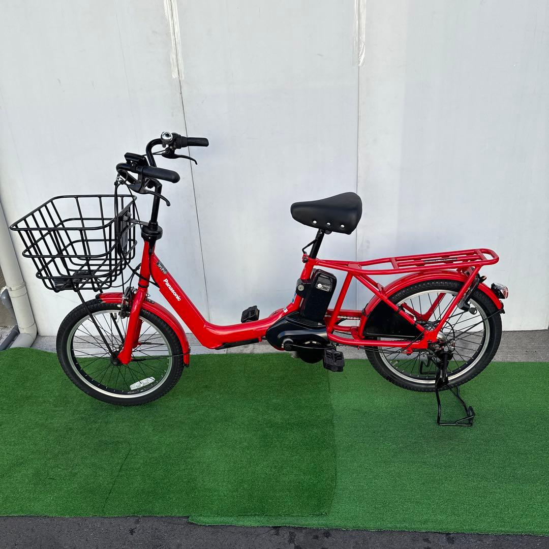 Panasonic電動アシスト自転車20インチ 16Ah 引き取り限定レッド美品