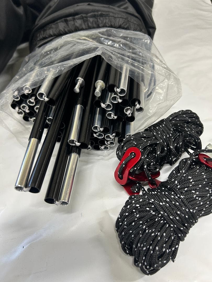 M-㉔【訳ありUSED】TENPLAY 大型 ドーム テント 白