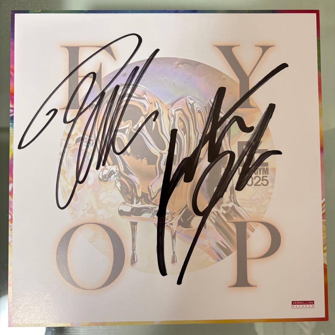 B'z FYOP 直筆サイン色紙　東京公演当選分