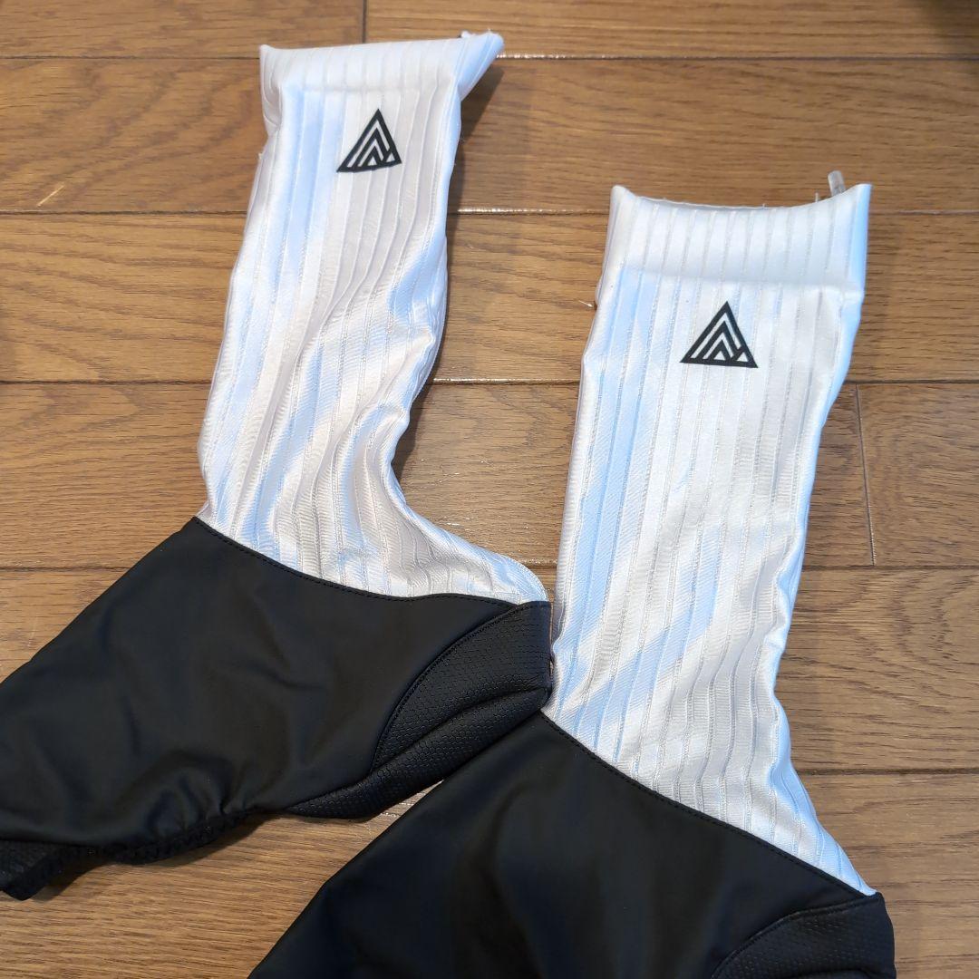 自転車競技トラック用シューズカバー チャック有り