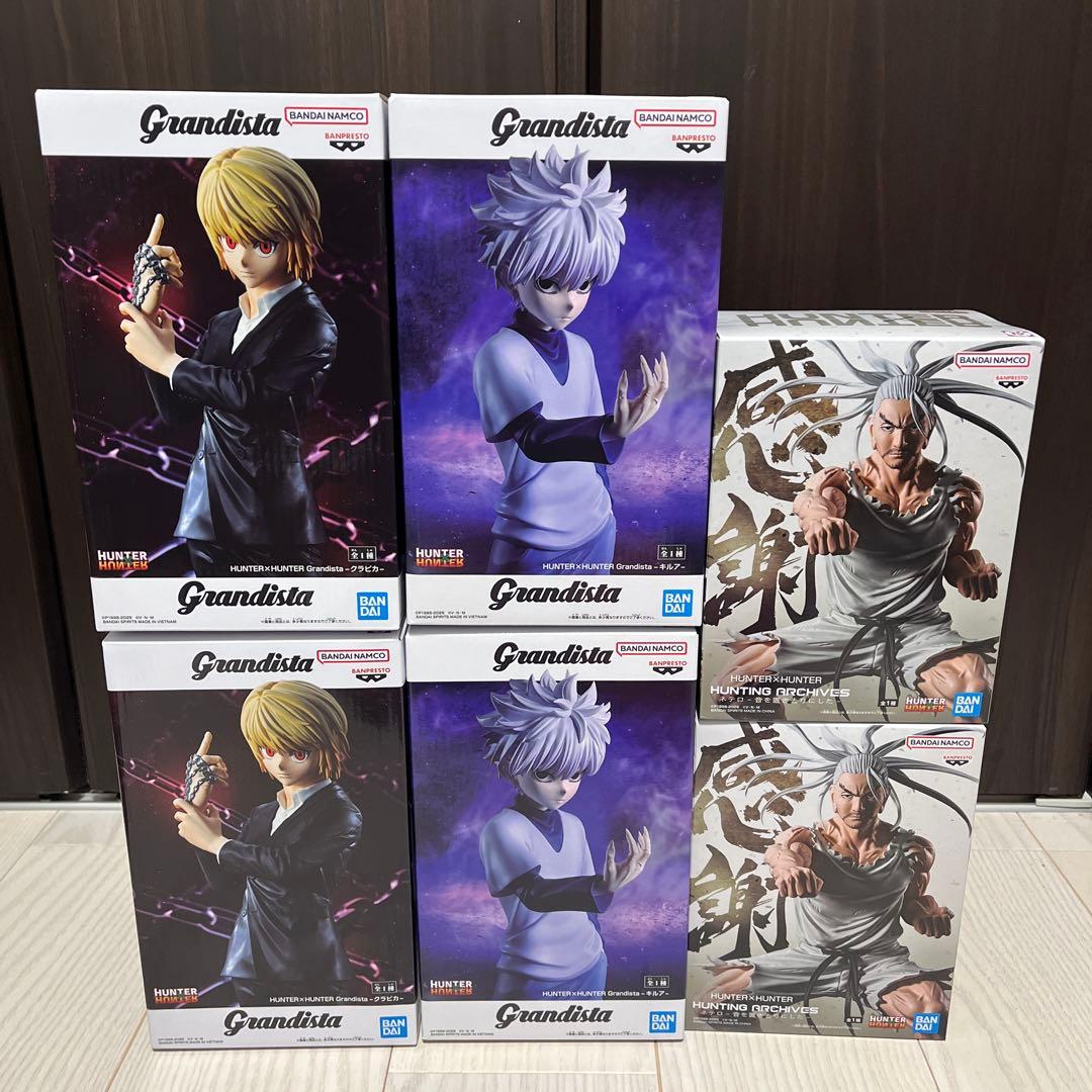 HUNTER×HUNTER キルア＆クラピカ&ネテロ　フィギュア