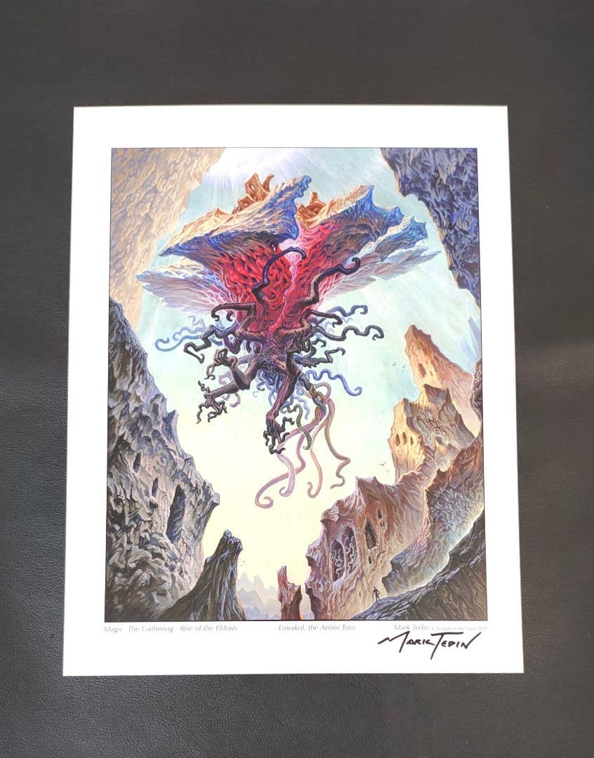 MTG アートプリント　複製原画　 引き裂かれし永劫、エムラクール