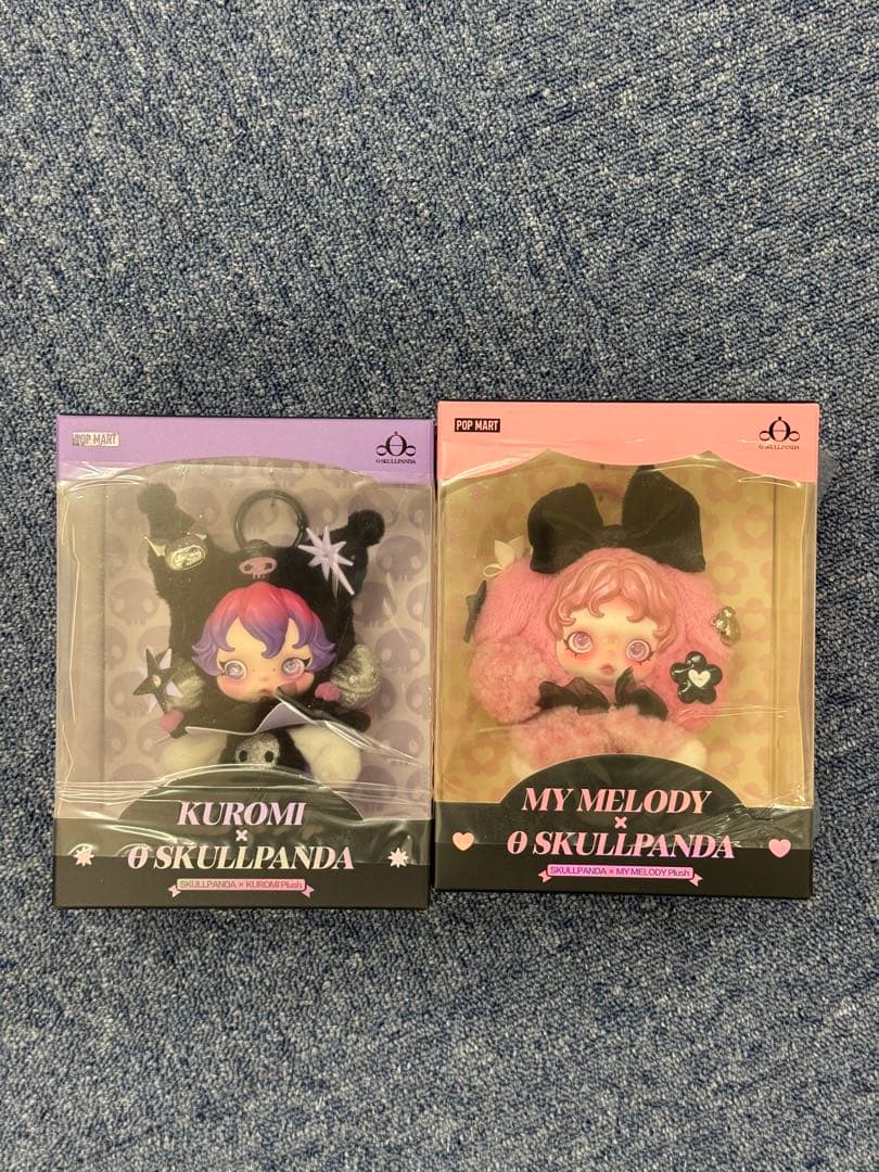 POP MART SKULLPANDAxKUROMI MY MELODY セット