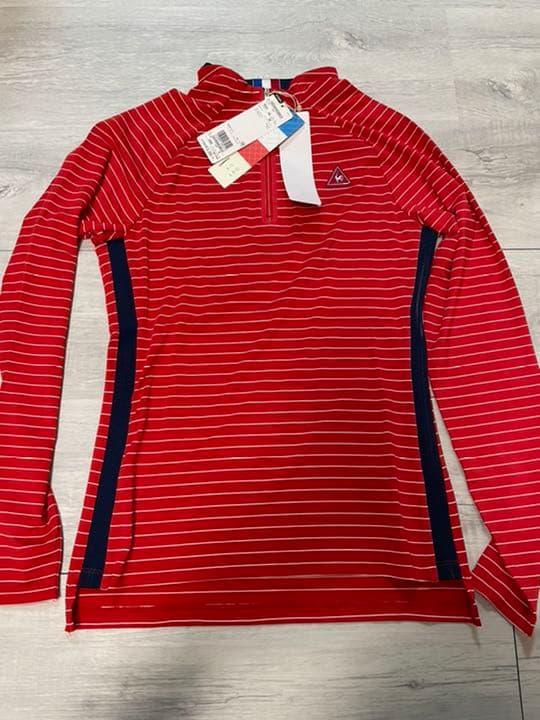 14,300円　ルコックゴルフ　長袖　ハイネックシャツ　Mサイズ　レディース