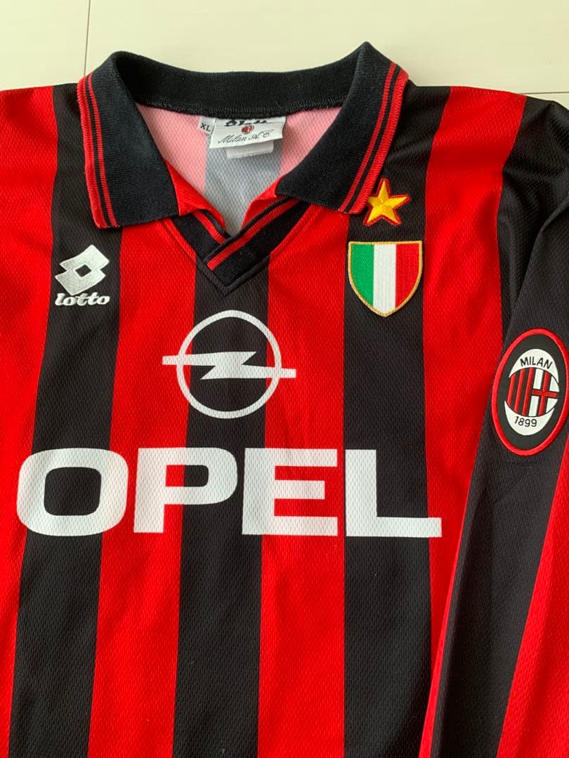 【最終価格】ACミラン/96-97/Ｈ #18 ロベルト・バッジオ　長袖