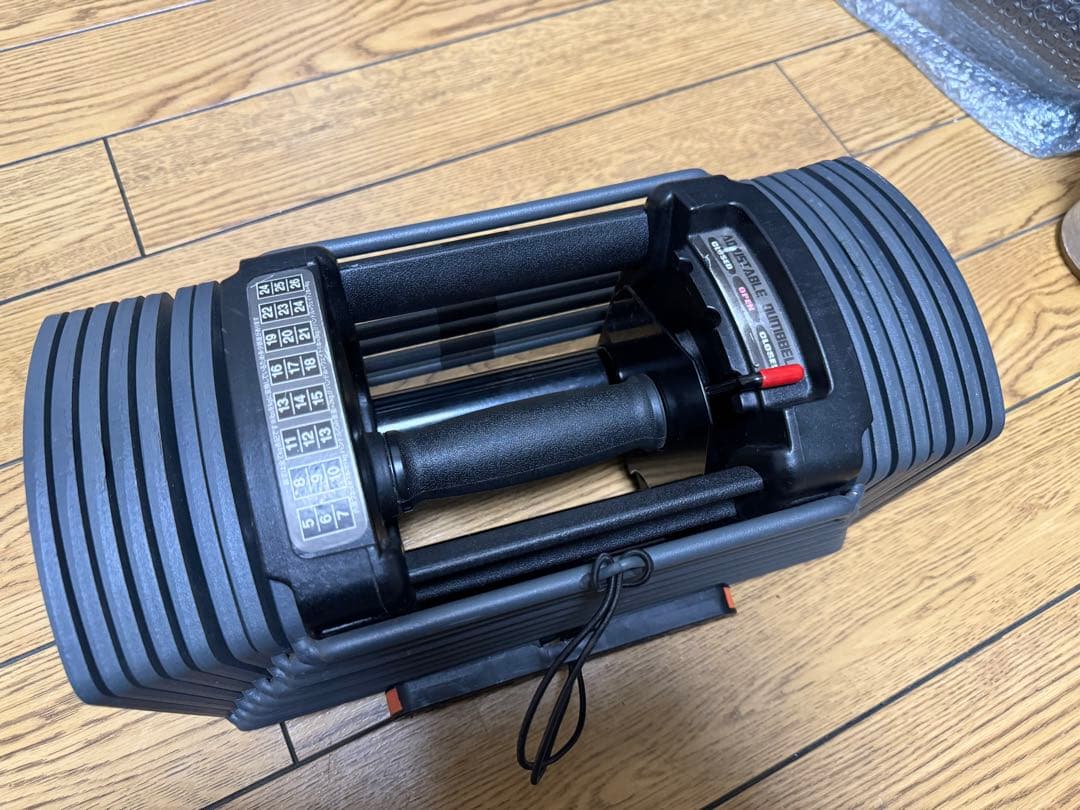 ①可変式ダンベル 26kg TOPFILM パワー ブロック ダンベル