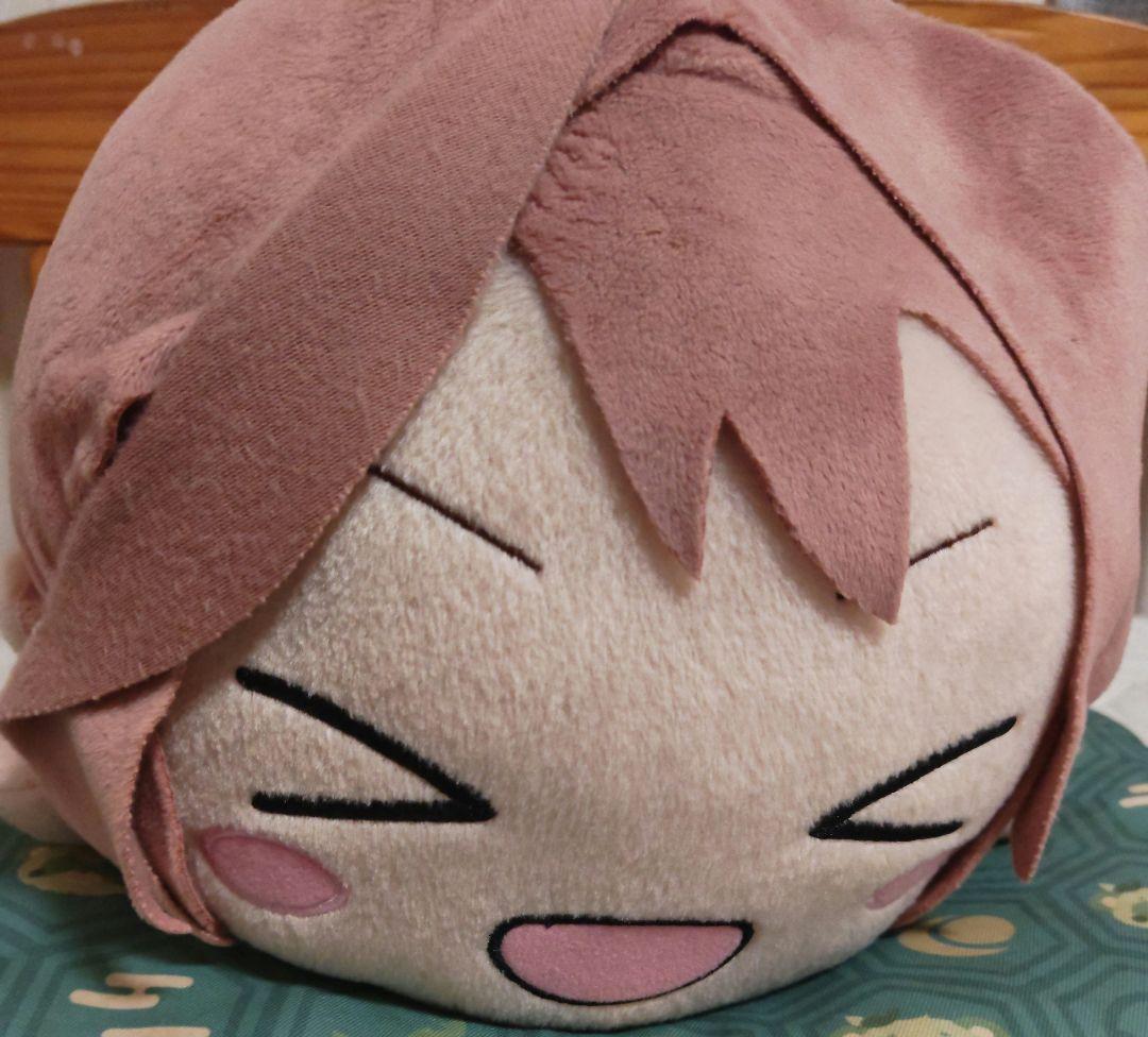 【美品】バンドリ　メガジャンボ寝そべりぬいぐるみ　山吹沙綾　ポッピンパーティー