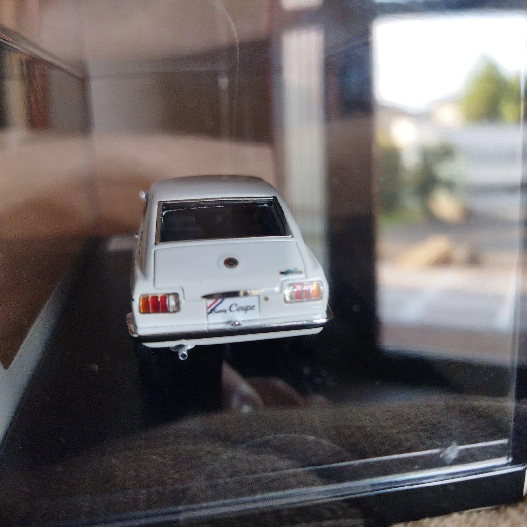 Hi-story サニークーペ１０００GL 1969サンシャインホワイト1/43