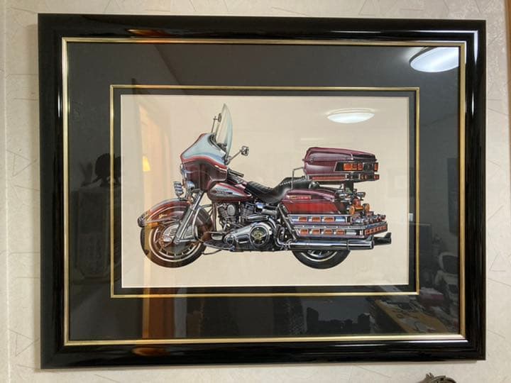 絵画　IMAＩ　プラモデルパッケージ原画