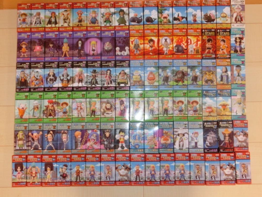ワンピース　ワールドコレクタブルフィギュア　96個　Vol.1 Vol.2 ほか