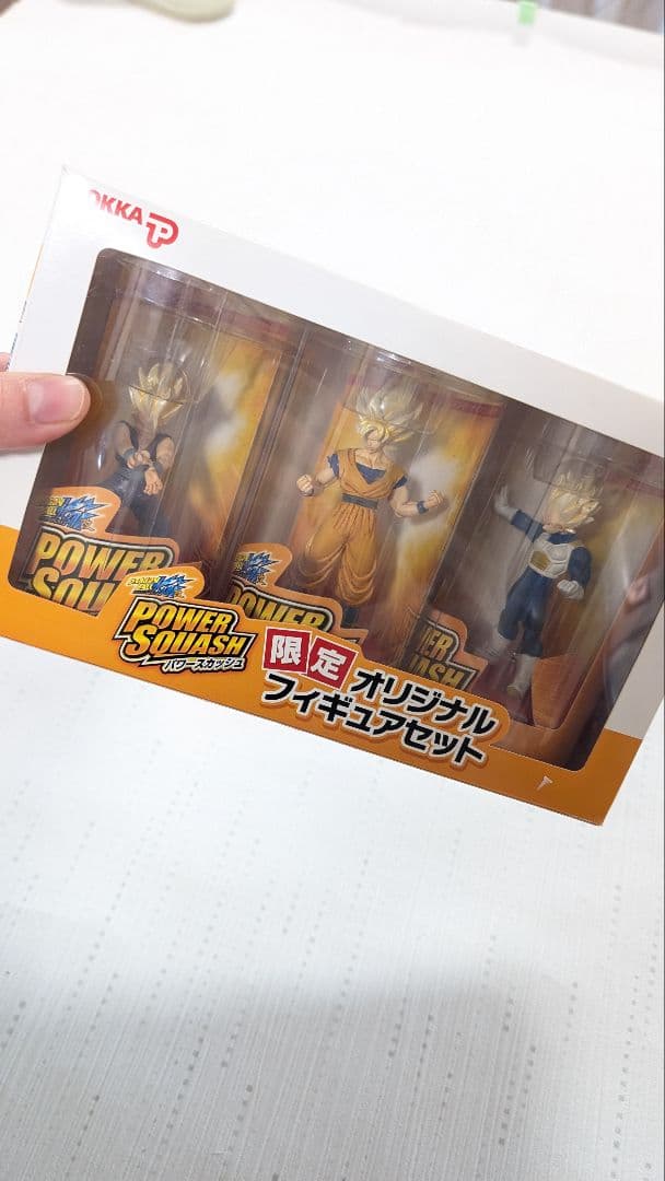 パワースカッシュ限定オリジナルフィギア3体セット