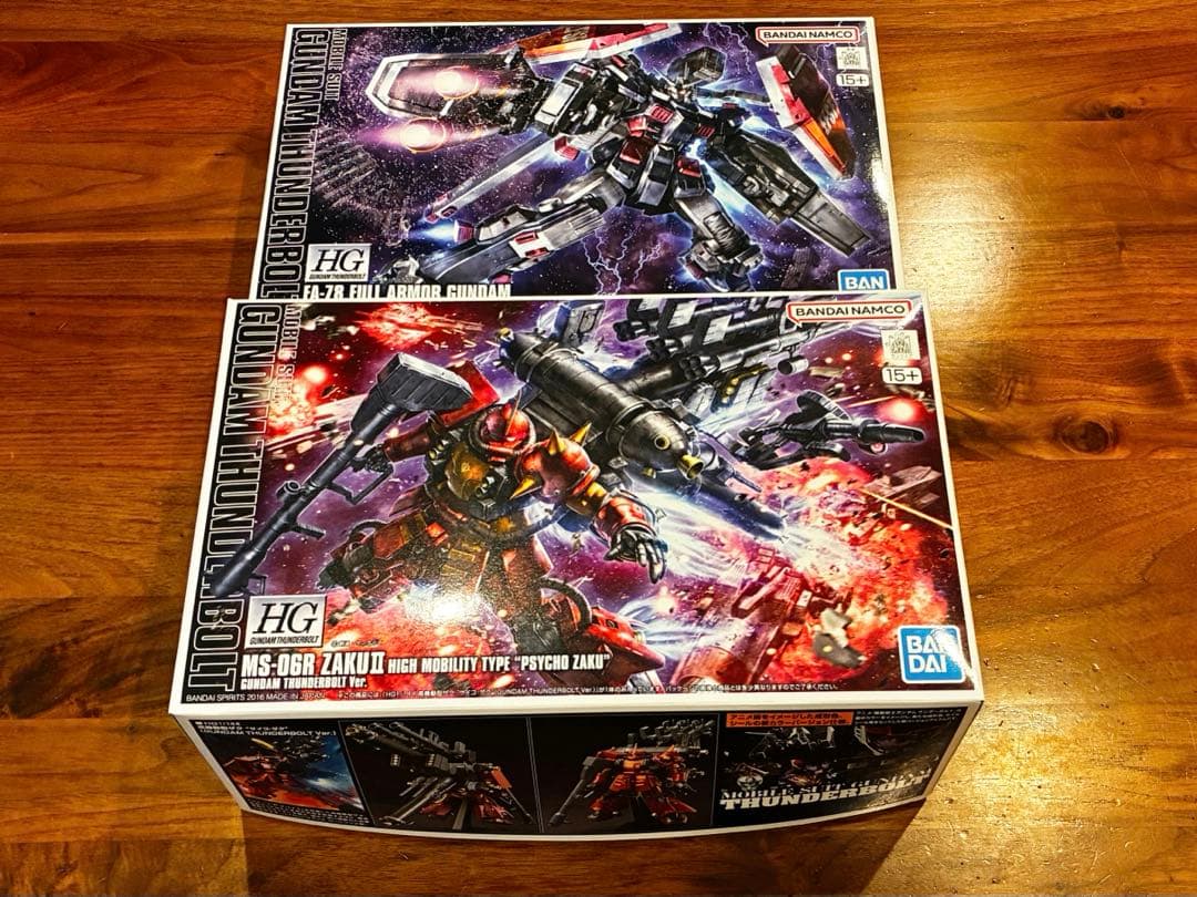 HG 1/144 フルアーマー・ガンダム　サイコ・ザク　2種セット