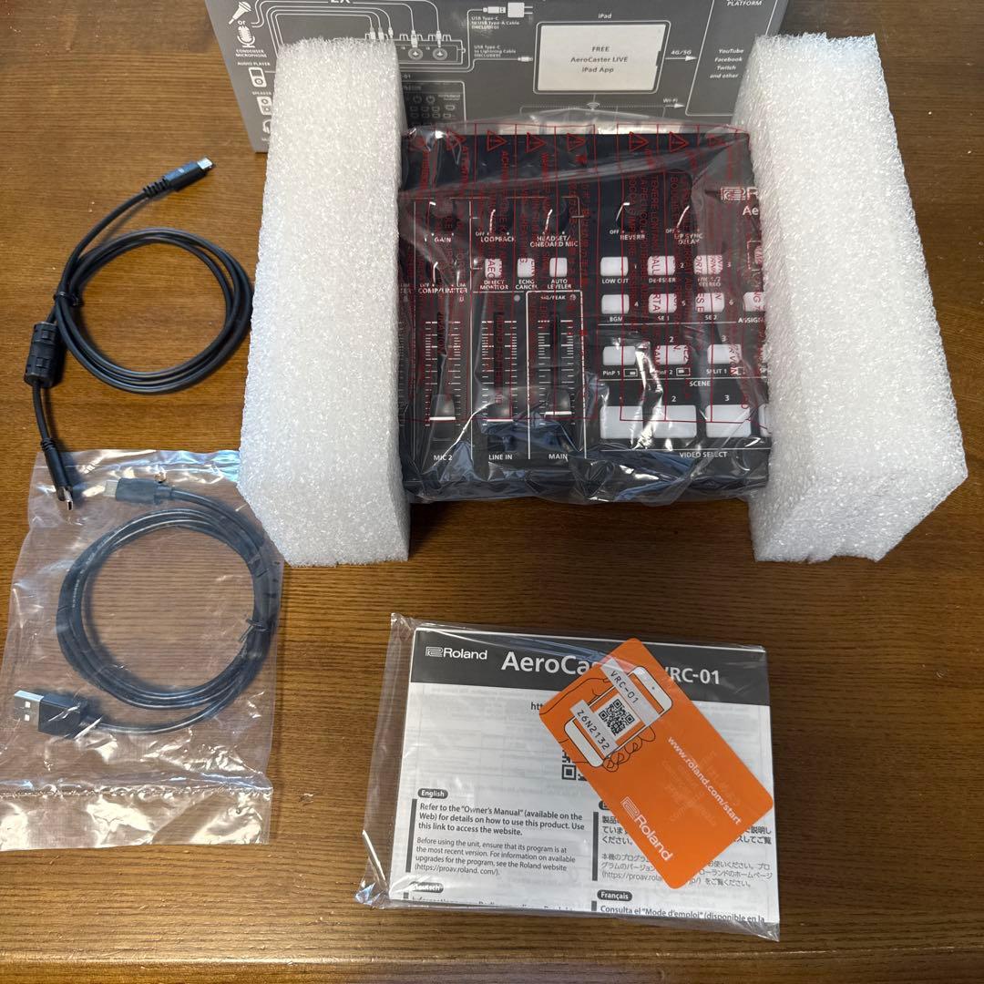 Roland AeroCaster VRC-01 ライブストリーミングシステム