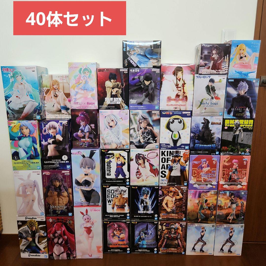 【新品・未開封】美少女フィギュア　最新プライズフィギュアまとめ売り　40体セット