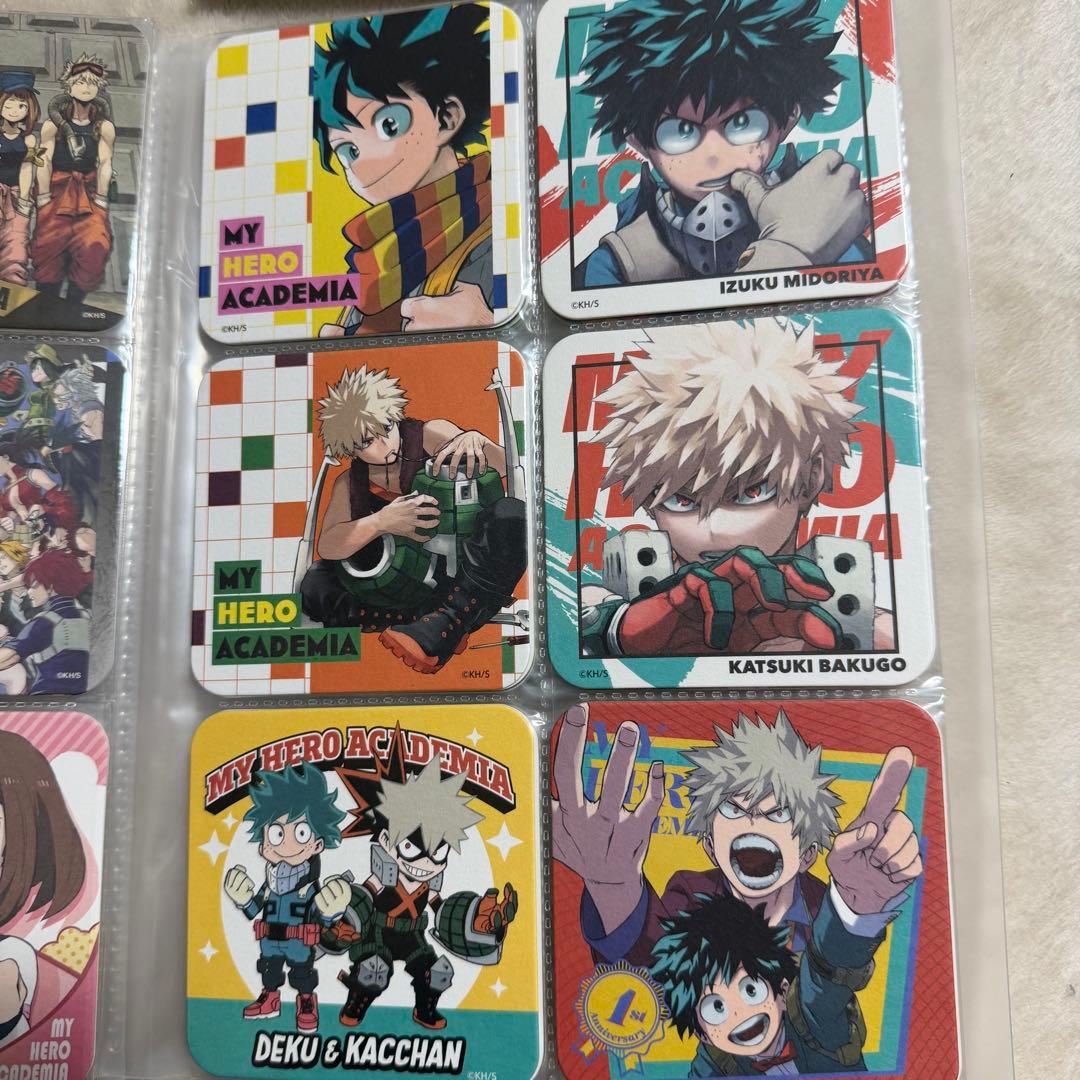 【僕のヒーローアカデミア】アートコースター　セット