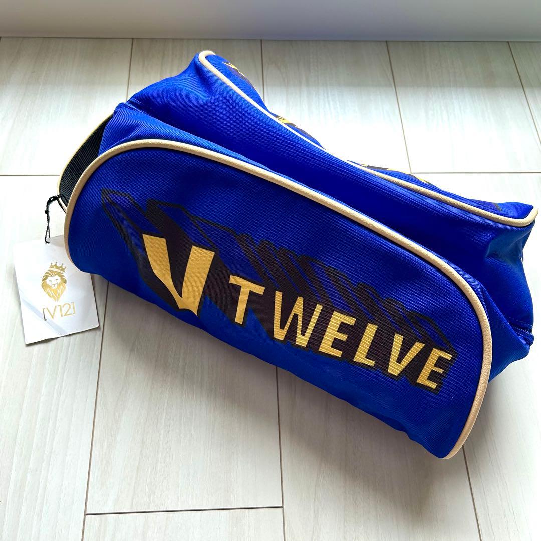 V12 ゴルフ シューズケース タグ付き