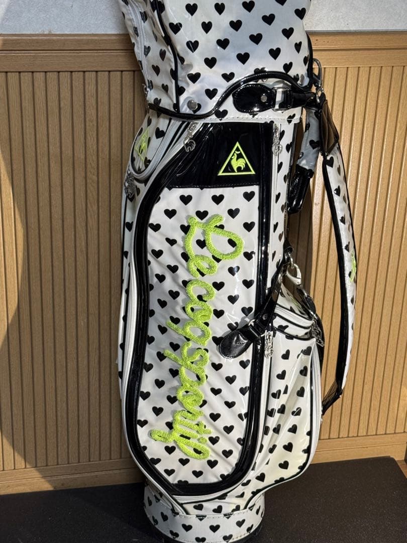 ゆみこ　　ゴルフ　レディース　メンズ　エナメル　キャディバック
