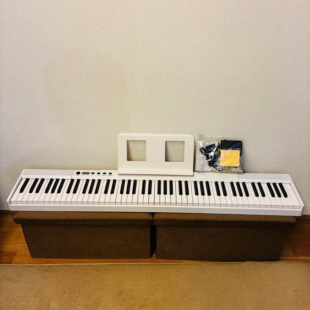 Carina カリーナ 電子ピアノ 88鍵盤 ホワイト SR0088