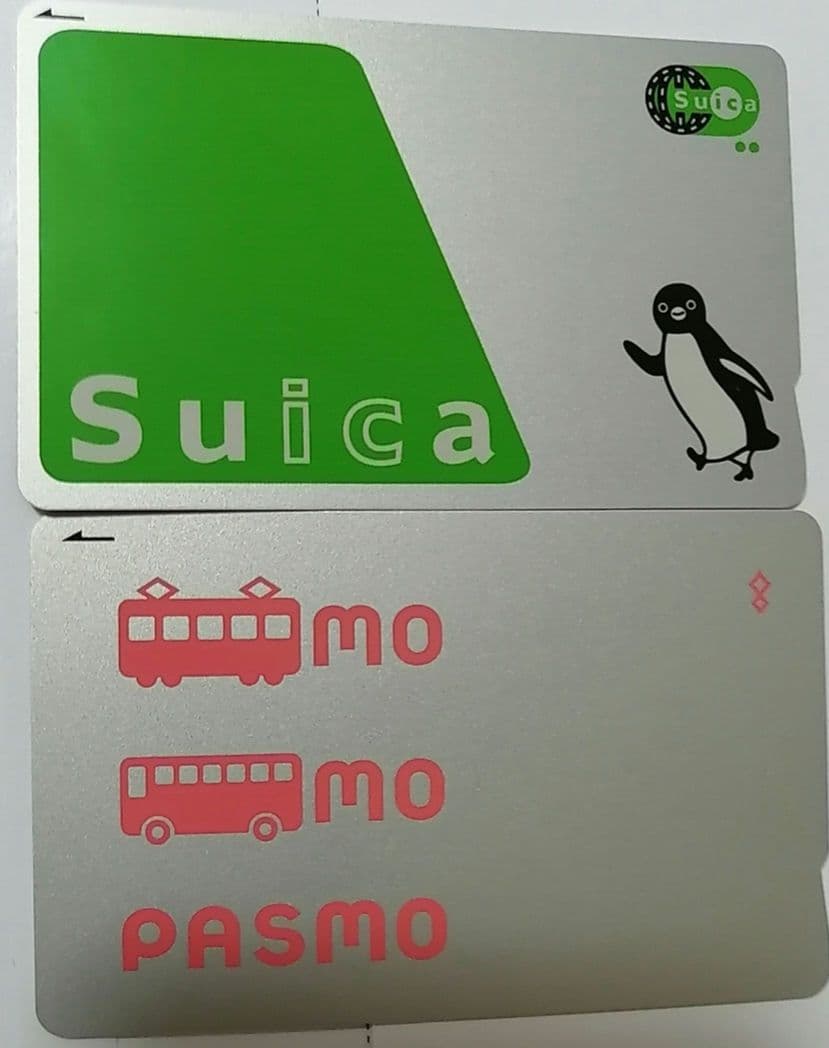 PASMO　Suica　無記名　新品　印字履歴なし　JR