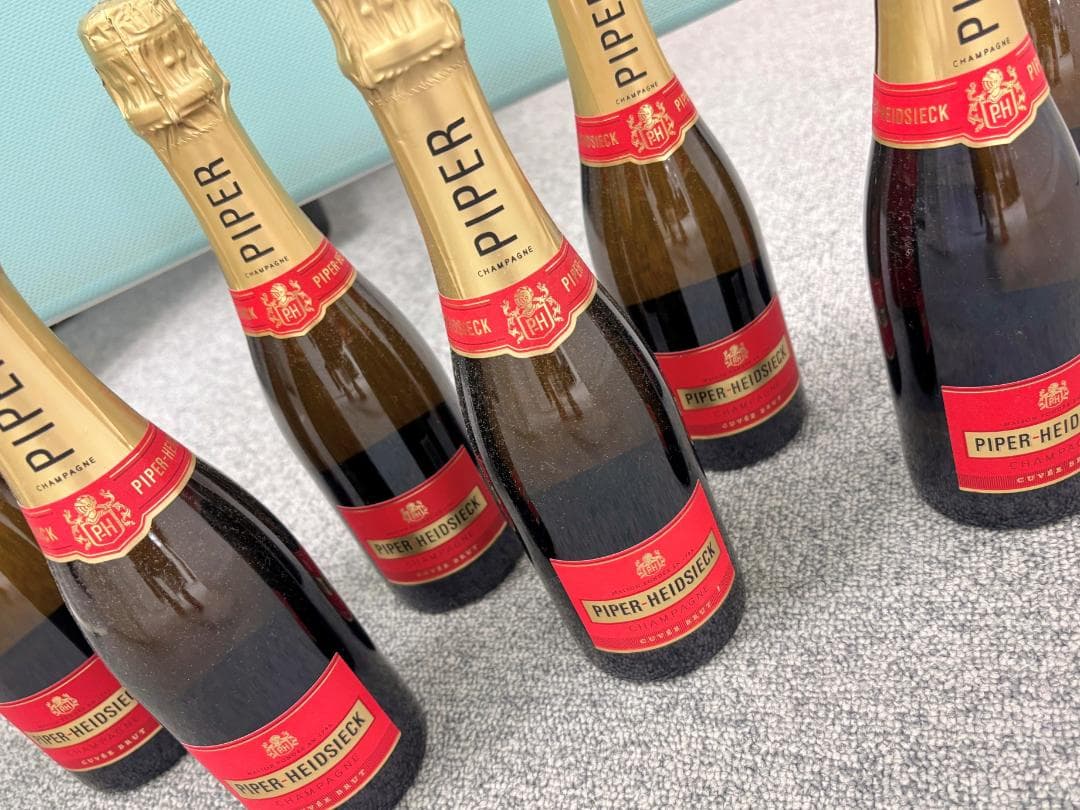 【特別価格】PIPER-HEIDSIECK シャンパンハーフボトル 6本セット