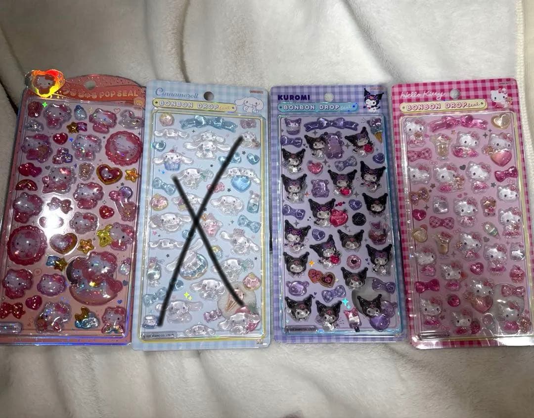 サンリオ　ボンボンドロップシール