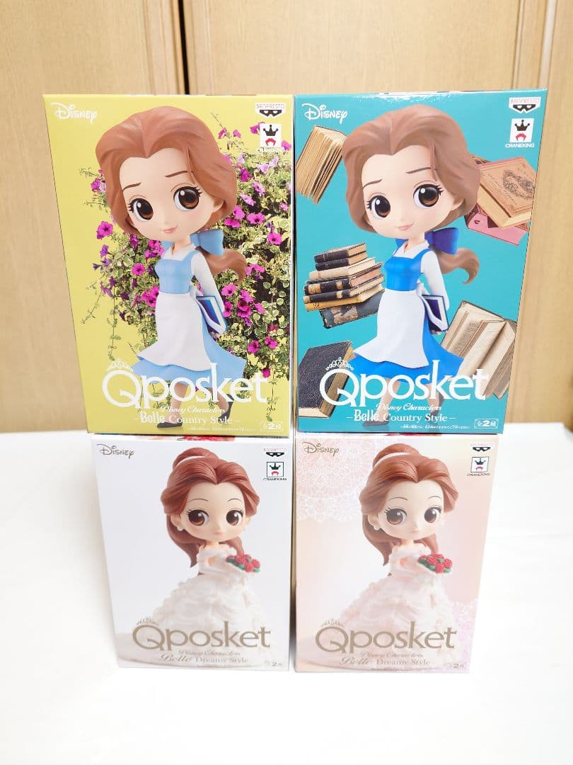 Qposket ベル フィギュア 4体セット