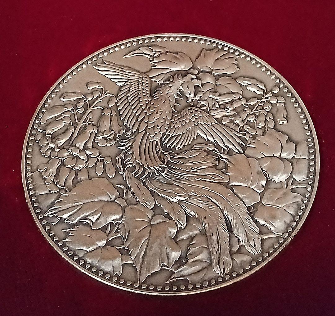 美品　1982年 500円白銅貨幣発行記念メダル　純銀メダル 純銀