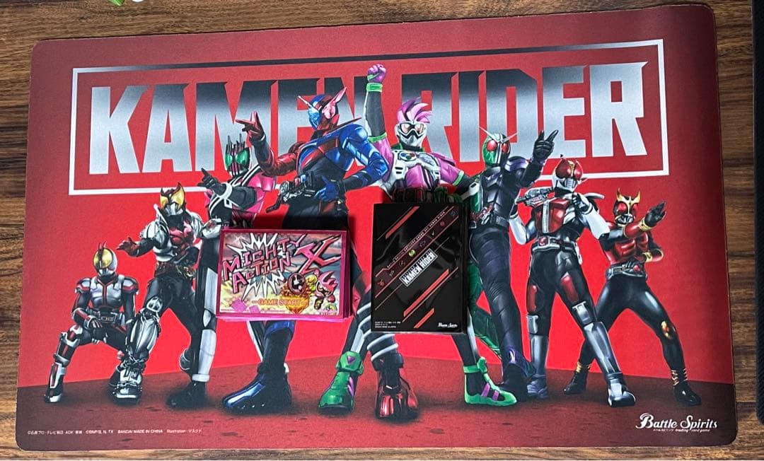 バトスピ バトラーズグッズセット 仮面ライダー プレイマット + スリーブ 2種