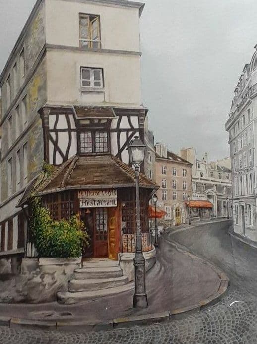 ジョルジュ、カラマドレの絵画です。