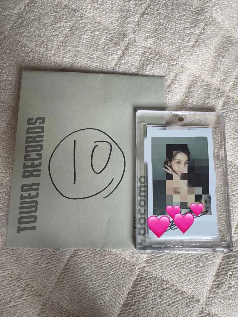 TWICE サナ　サイン入りチェキ　misamo masterpiece