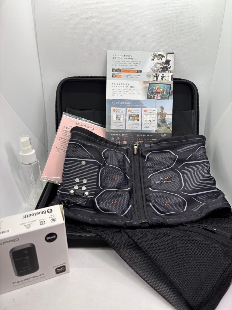 【超メル最終日限定割】【超美品】SIXPAD パワースーツ コアベルト Mサイズ