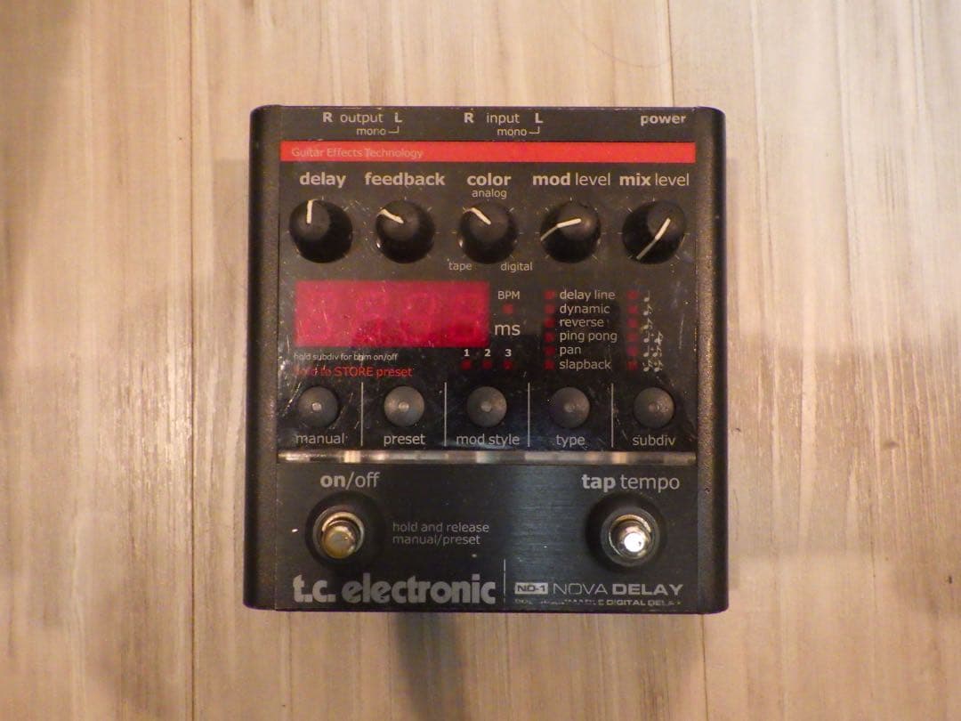 ギター T.C. Electronic NOVA DELAY (ND-1)
